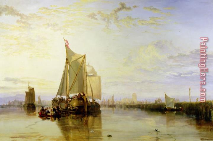 Joseph Mallord William Turner Dort or Dordrecht The Dort Packet Boat from Rotterdam Becalmed